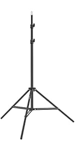 Neewer 190 cm lighting support photography for reflector, softbox, light, umbrella and background.