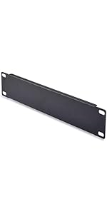 GeeekPi DeskPi RackMate Accessories 1U Rack Mount Blank Panel for 10-inch Server Rack Enclosure o...