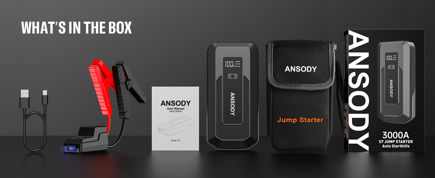 Portable Jump Starter