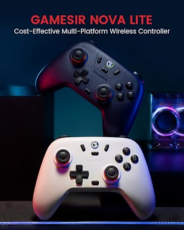GameSir Kaleid Flux Enhanced Wired Controller for Xbox, RGB Lighting and Hall Effect Joystick, Co...