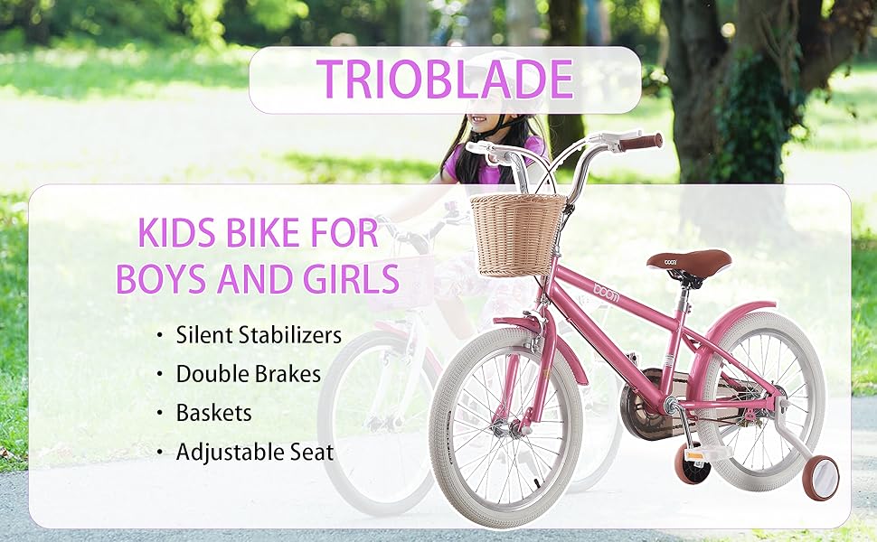 Pink Kids Bike