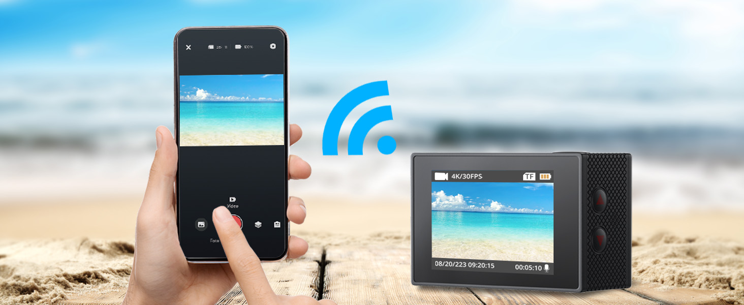 wifi action camera