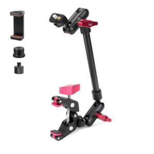 JEBUTU 13"/34cm Magic Arm with Super Clamp