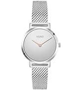 HUGO Analogue Multifunction Quartz Watch for Women #Dance Collection with Colored Stainless Steel...