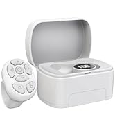 Heart Shaped Wireless Earbuds, Cute Stylish HIFI Stereo Bluetooth Headphones with Charging Case a...