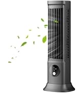 Cuifati Portable Handheld Turbo Fan, 100 Gears Speed Mini USB Rechargeable Fan, 3600mAh LED Displ...