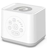 Dreamegg Baby Soother Sheep Toy, Sound Machine Baby Sleep Aid with 7 Soothing Sounds, 3 Night Lig...
