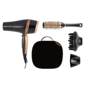 Remington Hair Dryer (Gift Set with Concentrator & Diffuser