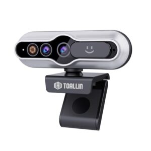 TOALLIN 2K QHD Webcam with Windows Hello