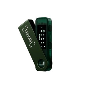 Ledger Nano S Plus: the perfect entry-level hardware wallet to securely manage all your crypto and NFTs. (Emerald Green)