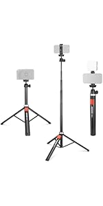 NEEWER Phone Tripod for Cell Phone & Camera with Remote, 65.2
