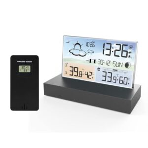 ALLOMN Weather Station with Outdoor Wireless Sensor