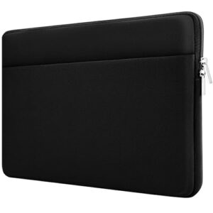 HEDUGO Laptop Sleeve Bag Compatible with 13 to 14 inches MacBook Air/Pro Chromebook Notebook Case with Zipper Accessory Pocket Padded Computer Pouch Cover Protective for 13” to 14” Laptop