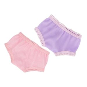 BESTonZON 2pcs Dolls Cloth Underpants for Doll Doll Clothes Reusable Doll Panties