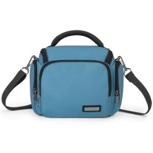 UBORSE Camera Bag Case Camera Shoulder Bag DSLR SRL Bag Photography Accessories with Removal Straps for Women Men (Green)