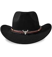 EGSHUFU Cowboy Hat Halloween Costume Cowgirl Hat for Women Men Adult Western Cow Girl Hat