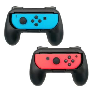 GAMSURFING Hand Grip for Nintendo Switch Joycons/Switch OLED Controller Game Accessories with Joy-Cons Handheld Joystick Remote Control Holder Controller Kit for Nintendo Switch