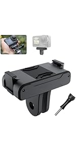 Magnetic Adapter Mount for DJI Action 5Pro/4/3 Quick Release Adapter with Connection Adapter - DJ...