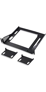 GeeekPi DeskPi RackMate Accessories Mini ITX Shell 10 inch 1U Rack Shelf for permanent Installati...