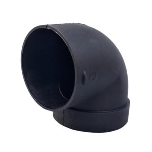 Elbow Duct Connector | 2 Way Right Angle PVC Pipe Fitting | 75mm Elbow Duct Connector For Eberspaecher Air Parking Heater