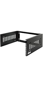 Tecmojo 4U Wall Mount Patch Panel Bracket Network Rack for Shallow Server IT Equipment, 14in Deep...