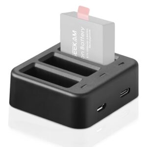GEEKAM Action Camera Battery Charger