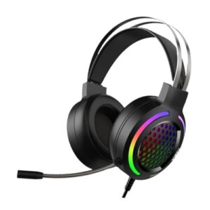 KITANDOVE 1pc Headset Computer Headsets Wired Rgb Headphone Rgb Light Headphone Game Headphone USB Headset Headset with Mic
