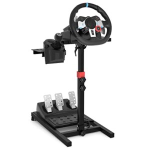 DIWANGUS Steering Wheel Stand Foldable Racing Steering Wheel Stand Suitable for Logitech G27 G29 G920 G923 Thrustmaster T248X T248 T300RS T300 PS4 PS5 TX Xbox 360 Xbox One