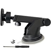 Epronic 360° Rotation Suction Cup Mount for Car Stereo, Portable Apple Carplay Display Holder Das...