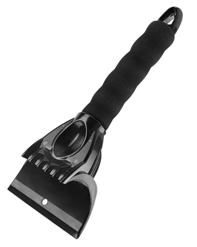 Lorrtta Ice Scraper for Car Windscreen Ice Snow Frost Scraper Windshield Windscreen Scraper Ice Scraper for Car and Pick Up Trucks Car Ice Scraper Car Window Scraper Windscreen Ice Snow Frost Scrape