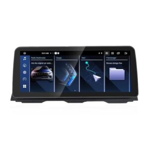 NAIGRAM car satellite navigation for BMW 5 series F10 F11 touch screen car audio support Carplay Android Auto 4G WIFI Bluetooth GPS navigation Retain the original car system functio