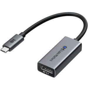 Cable Matters 80Gbps USB C to DisplayPort 2.1 Adapter