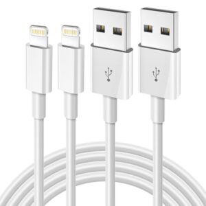 2Pack iPhone Charger Cable 1M