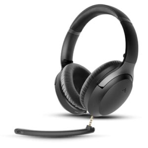 Avantalk Aria 3 - Bluetooth 5.3 Noise-Cancelling Headset with Mic for Work Calls & Music
