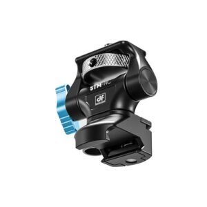 DFCINE Camera Monitor Mount with Nato Clamp| Swivel and Tilt Adjustable Mount with NATO Rail Clamp. Universal 1/4” Screw