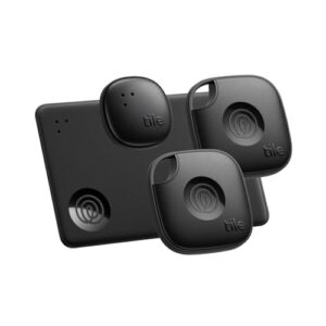 Tile by Life360 Essentials (2024) - Bluetooth Trackers & Item Locators for Keys
