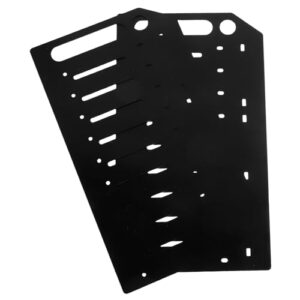 Yardenfun Computer Hard Drive Bracket Hdd Mounting Rack Computer Supply Mechanical Hard Disk Bracket Hard Disk Tray Hollow Hard Drive Storage Bracket Hdd Container SSD Bracket Iro