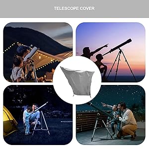 Easy to Store: Enjoy full around protection for your telescope with our cover. Shield it from harmfu
