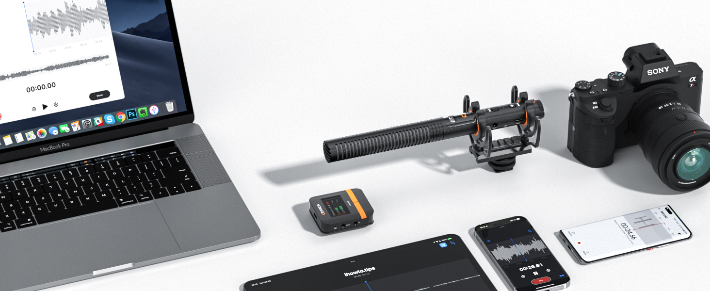 shotgun dslr directional camera video microphone