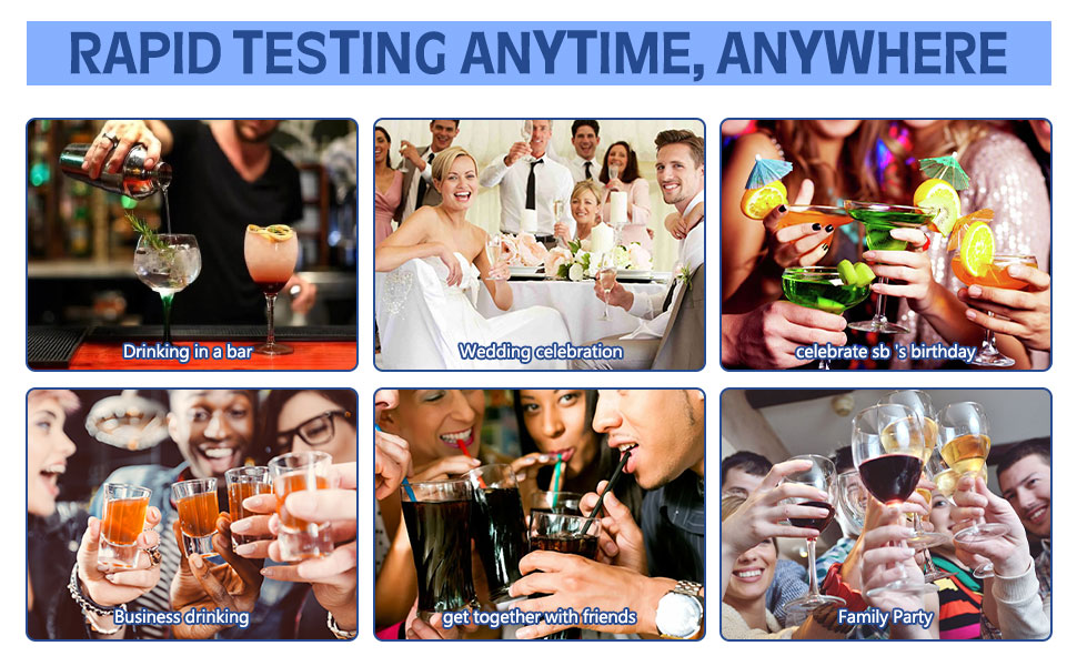 Alcohol Breathalyzer Breathalyzer Tester Portable Alcohol Breath Tester Alcohol Tester