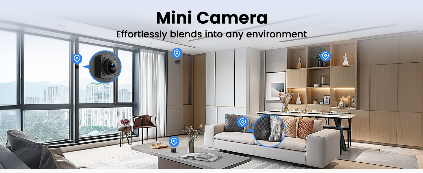 Mini Spy Camera WIFI Hidden