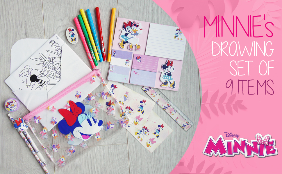 Minnie Coloring Set