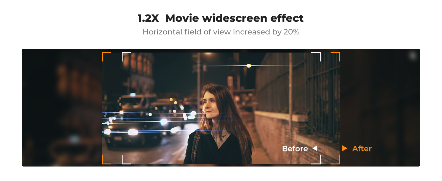 osmo pocket widescreen effect lens filter
