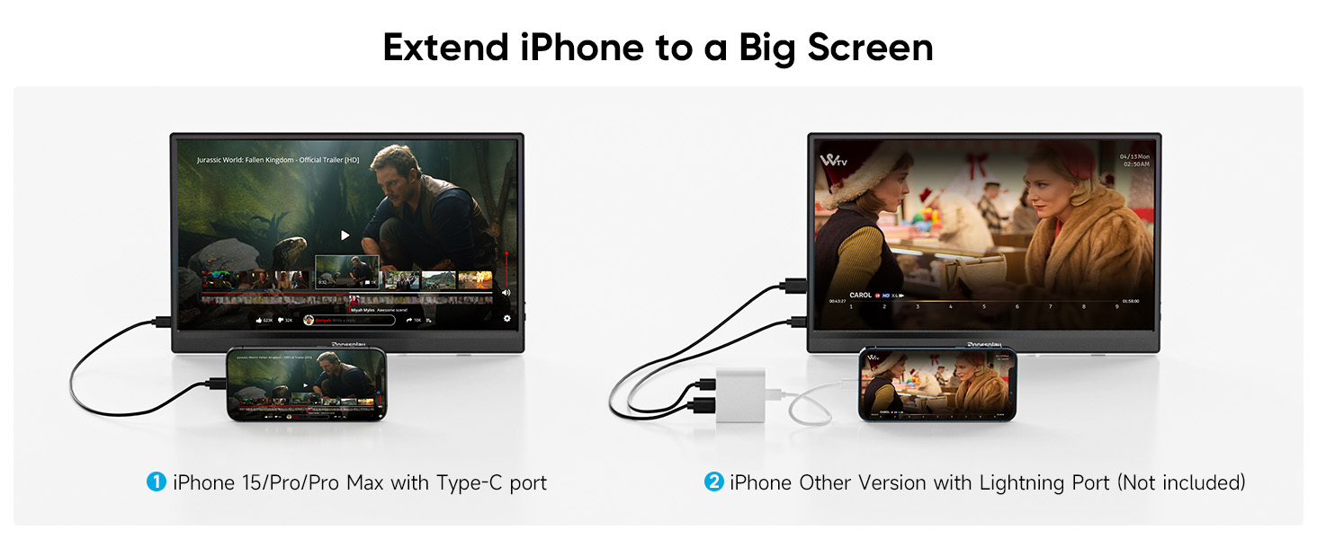 laptop extended monitor portable