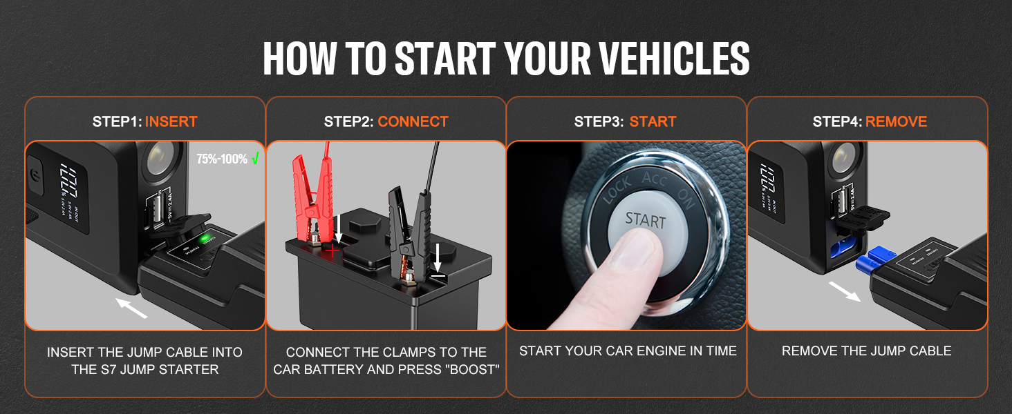 Portable Jump Starter