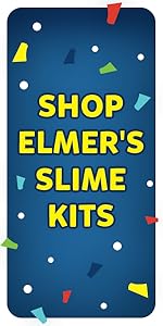 Elmer's Glue All Star Slime Kit | with Clear PVA Glue, Glitter Glue Pens, Colour Glue and Magical...