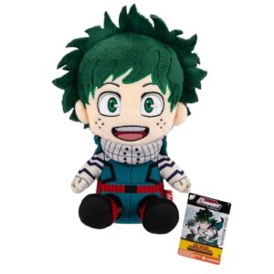Total Anime KAZ0031 Izuku Midoriya-8-Inch Super Soft Plush with Authentic Details from My Hero Academia