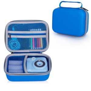 Riosin Kids Instant Print Camera Case Compatible with YORKOO/OPERHOO/CHRERNA/YKSLEMON/CKATE Kids Instant Print Camera