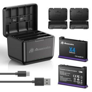 Replacement Insta360 X4 Battery for Insta360 X4 Accessories