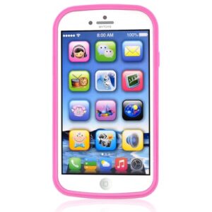 Toy Phone Baby Toy Phone Age 1-3 Kids Phone Toy for 1 2 3 Year Old Toddler Fake Phone Gifts Toys for 1-6 Year Old Girls Boys Babies Toddlers Newborn Baby Toys Gifts Age 3+